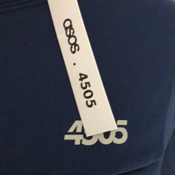 Cute ASOS Blue Workout Short Sleeve Shirt - Picture 6 of 8